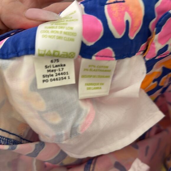 Lilly Pulitzer Callahan Chino Pants in Catch and Release 0 - Picture 6 of 6